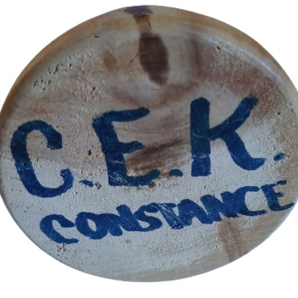 Vintage European Folk Art  Doll 7" Handmade Traditional Cultural Signed - Picture 7 of 7